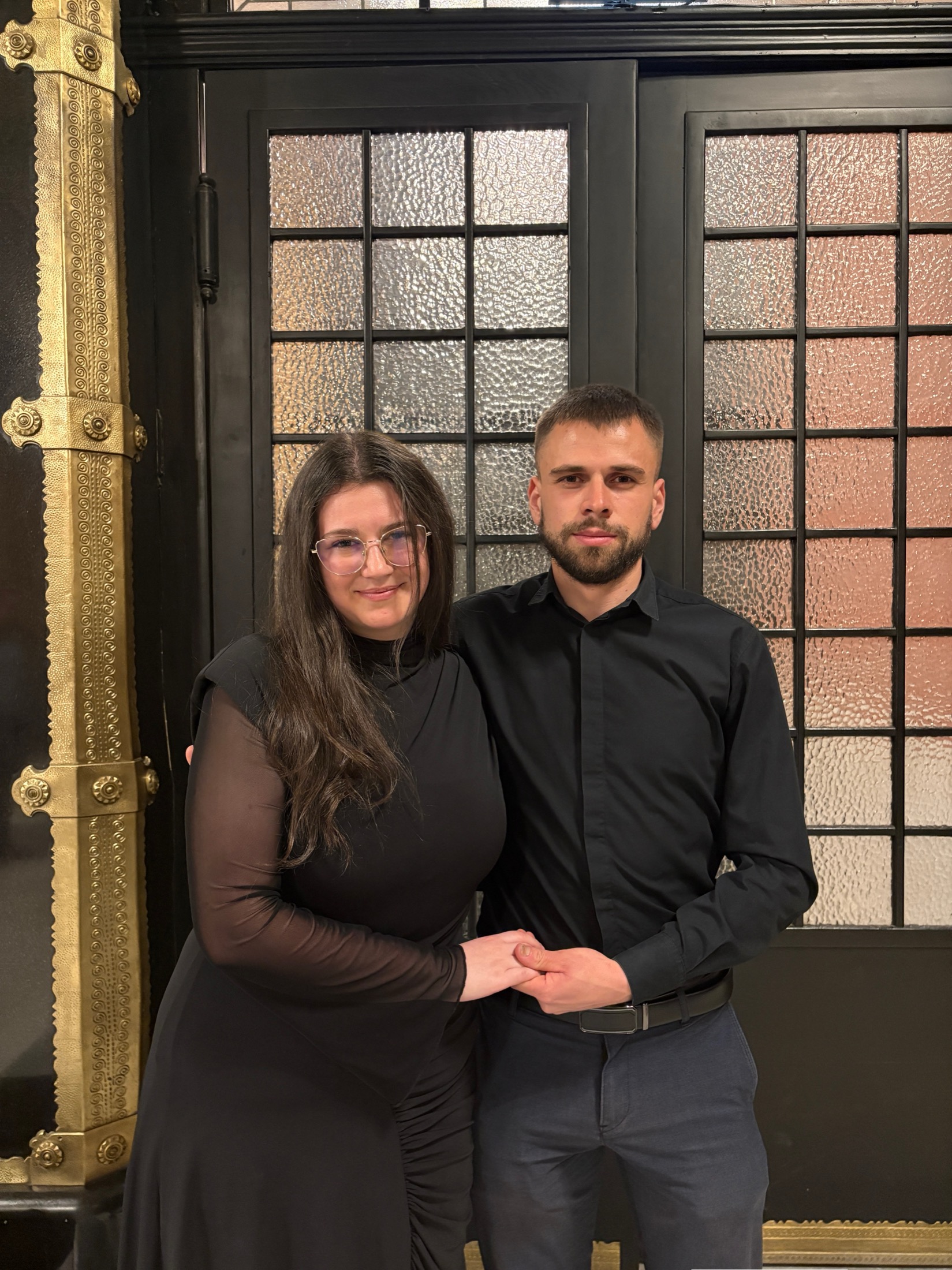 Corina și Ieronim într-un portret elegant