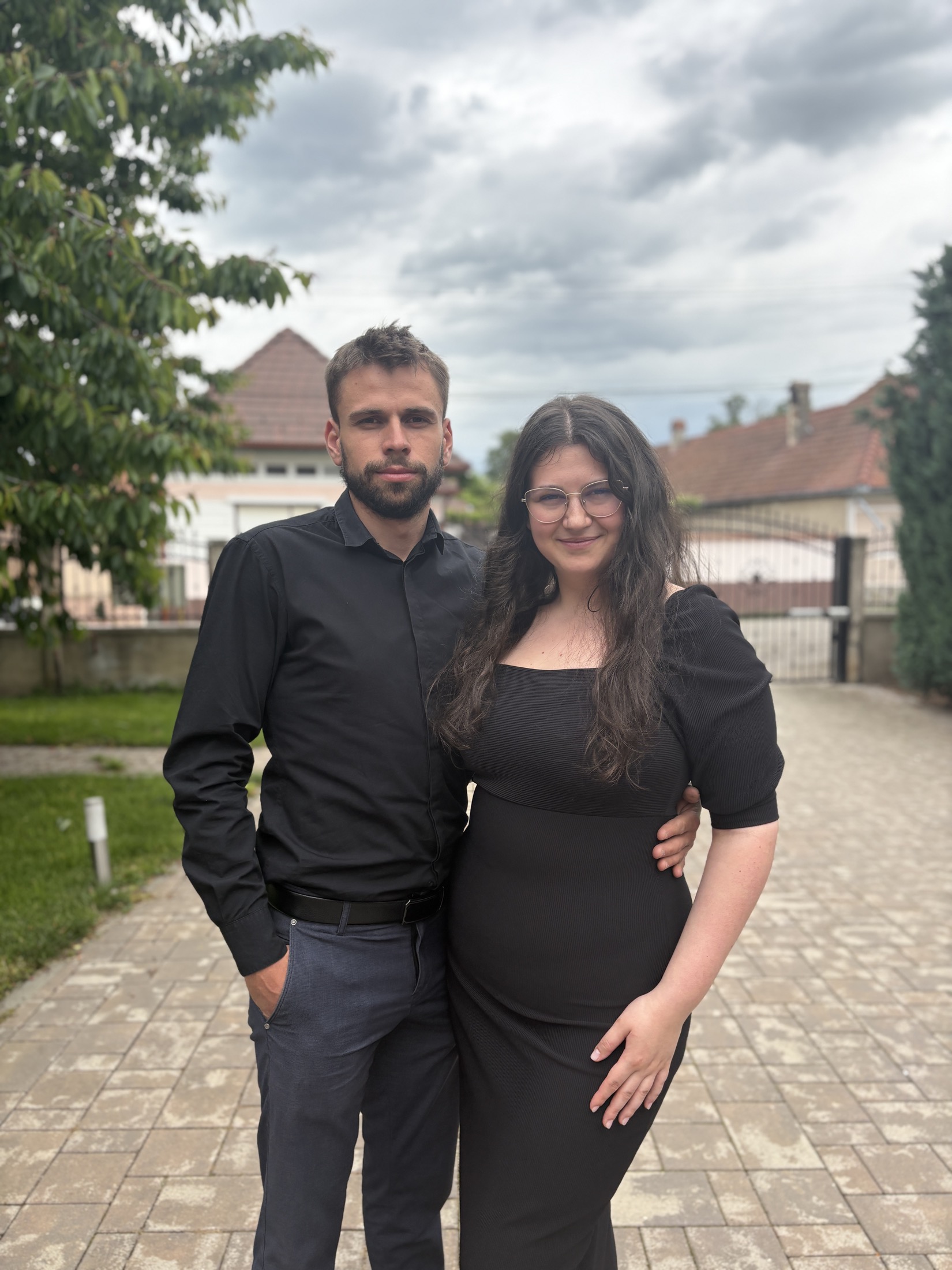 Corina și Ieronim într-un cadru relaxat