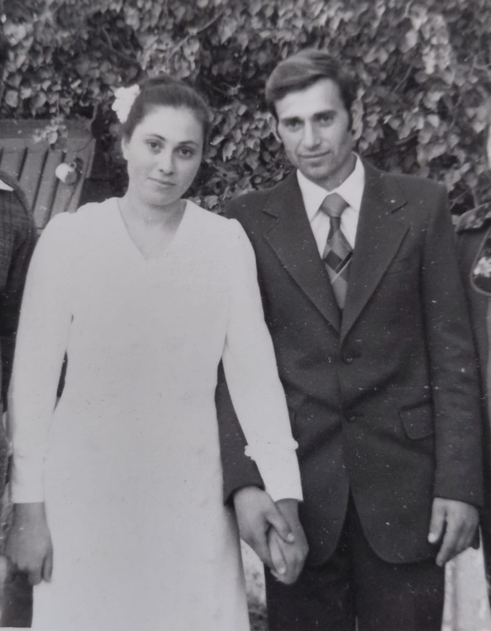 Tamara și Ion Orac în ziua nunții lor